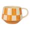 Hello Honey® 10oz. Checkered Stoneware Mug, 4ct.